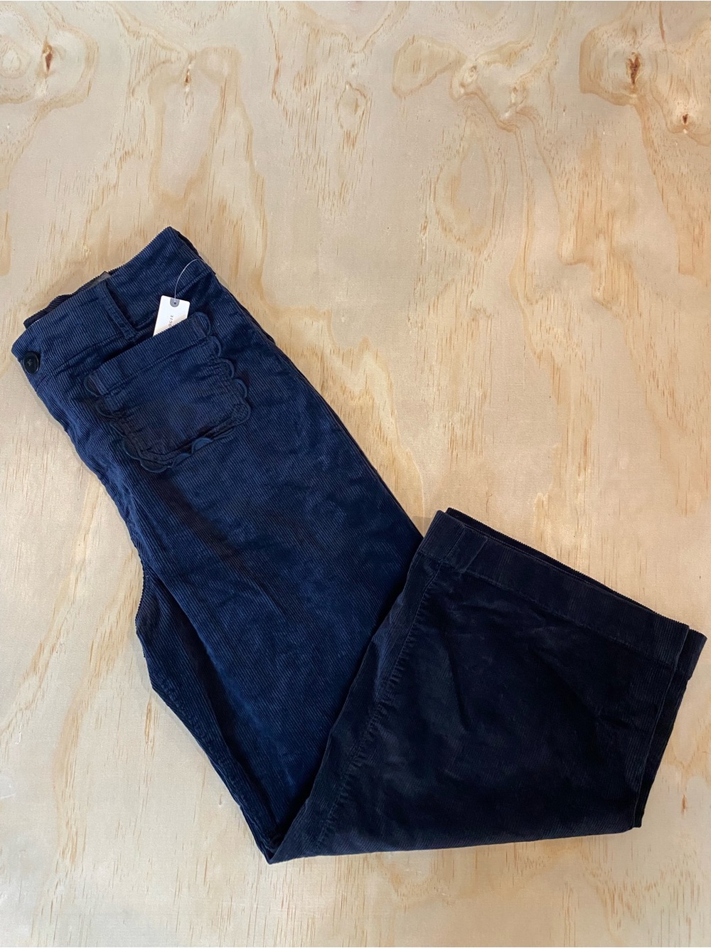 Anthropologie Navy Blue Corduroy
Pants Meave Colette